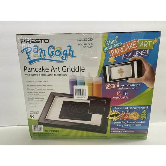 Presto Pan Gogh Pancake Art Griddle NEW! - Picture 2 of 2